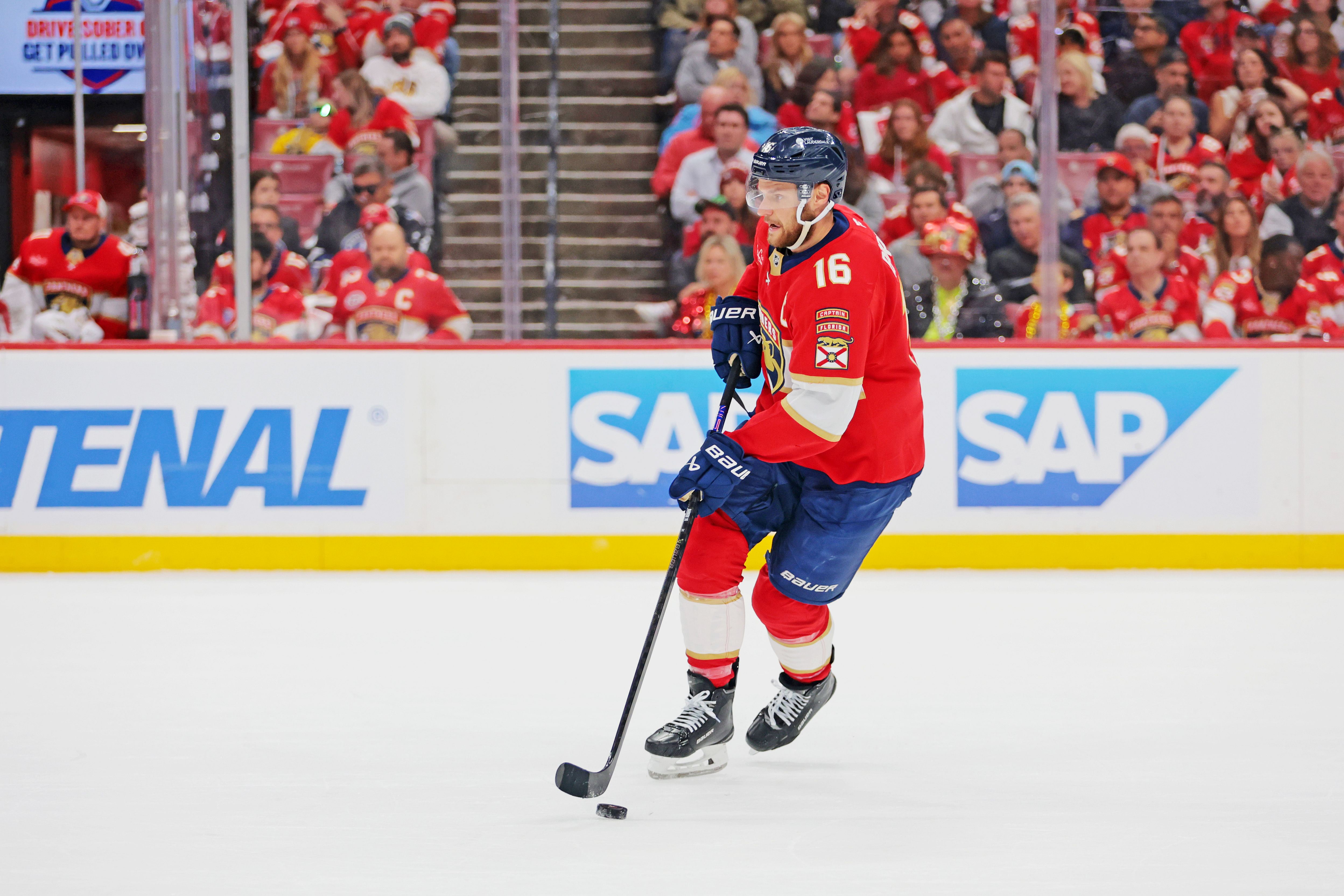 Aleksander Barkov has led the Panthers (Imagn)